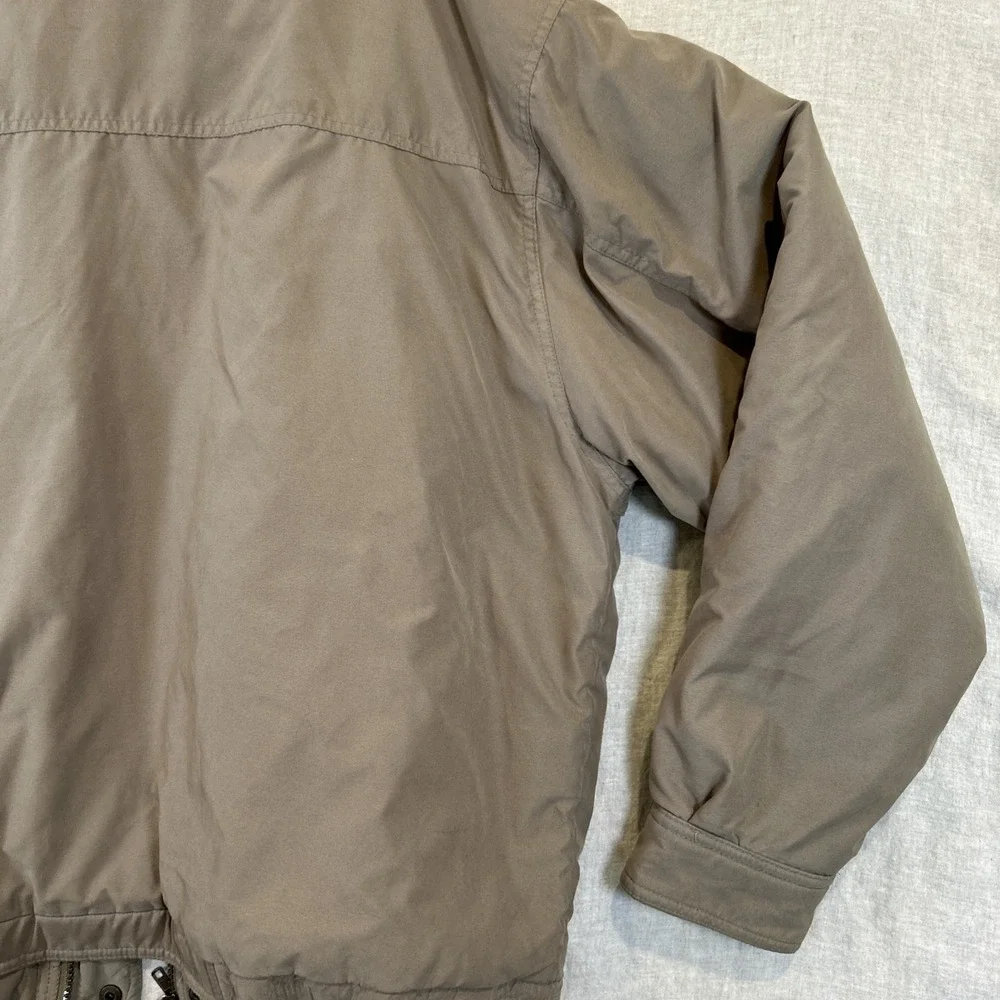 Vintage Northwest Territory Men's Field Jacket Khaki Zip and Snap Down Size XL